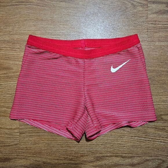 Nike Pro Elite USA Running Racing Compression Shorts Olympics Medium Red AO8496 - Picture 10 of 10